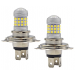 Set 2 becuri auto H4 cu 42 LED SMD 120W 6000k 12/80V doua faze lupa