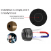Mini Camera Spion iUni A9, Wireless, VGA 480P, Audio-Video, Night Vision