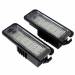 Lampi numar LED VW Golf 4 5 6 7 Lupo Passat CC 2008-2012 Passat 4D Passat cc 09 New Beettle/Cabrio Polo/Derby Phaenton EOS cu Canbus