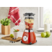 Blender RETRO Zilan ZLN7057 Rosu, capacitate 1.5 L, putere 500W, lame din otel