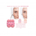 Aparat de masaj IceRoller, facial si anticelulitic, cu 2 capete V si W, cu gheata