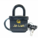 Lacat Jinlian cu protectie plastic 60"