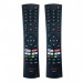 Pachet 2 telecomenzi Smart-tech H004+ Diamant, Akai, Starlight, Blaupunkt, Vortex, Vision Touch