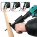 Adaptor fierăstrău pendular pentru bormașină – tăiere rapidă, set cu 3 lame pentru lemn, metal și PVC