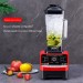 Blender SILVER CREST – putere 800W, recipient 2L, design modern negru/roșu