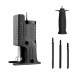 Adaptor fierăstrău pendular pentru bormașină – tăiere rapidă, set cu 3 lame pentru lemn, metal și PVC