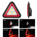 Lampa Triunghi W842 Semnalizare 3 led COB cu lupa