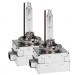 Set 2 becuri Xenon D1R White auto pentru far, suport metalic, 35W, 6000K