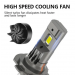 Set 2 Becuri LED H7 CANBUS 180W 20000LM 12V