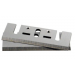 Set 2 lame profesionale rindea 82x29x3mm BOJING