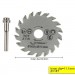Set 3 Discuri pentru Lemn și Plastic cu Tijă 6 mm – Pentru Găurire, Șlefuire și Tăiere de Precizie
