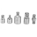 Set 5 adaptoare cromate1/2 1/4 3/4 3/8