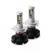 Set 2 becuri led auto X3 H4, putere 50W, 6000 lumeni